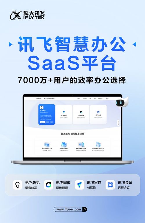 訊飛智慧辦公saas平臺(tái)正式發(fā)布,聚合多款ai辦公產(chǎn)品